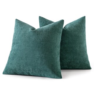 Foto 6 | Fundas De Cojín Decorativas Miulee, Felpilla, 45 X 45 Cm, Color Verde Azulado - Venta Internacional.