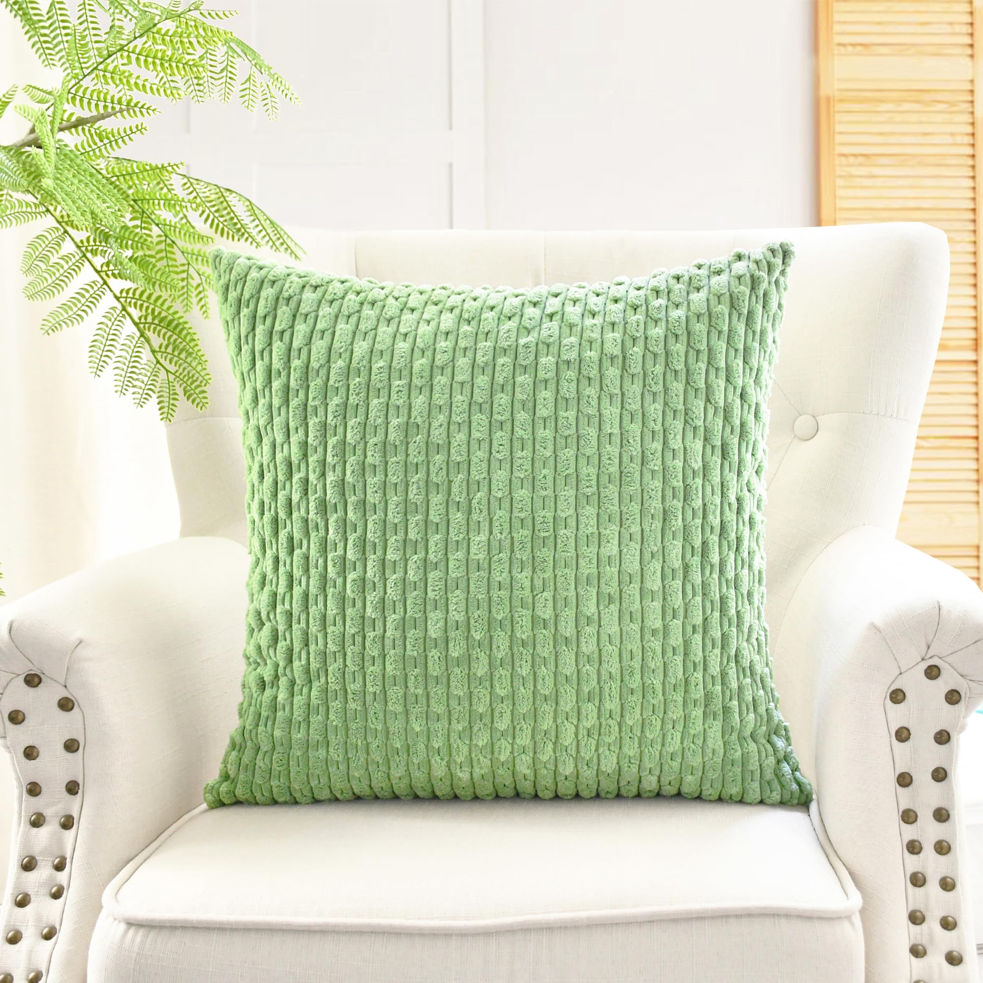 Foto 4 pulgar | Fundas De Cojín Calitime Comfy De Pana, Paquete De 2 Unidades, 45 Cm - Venta Internacional.