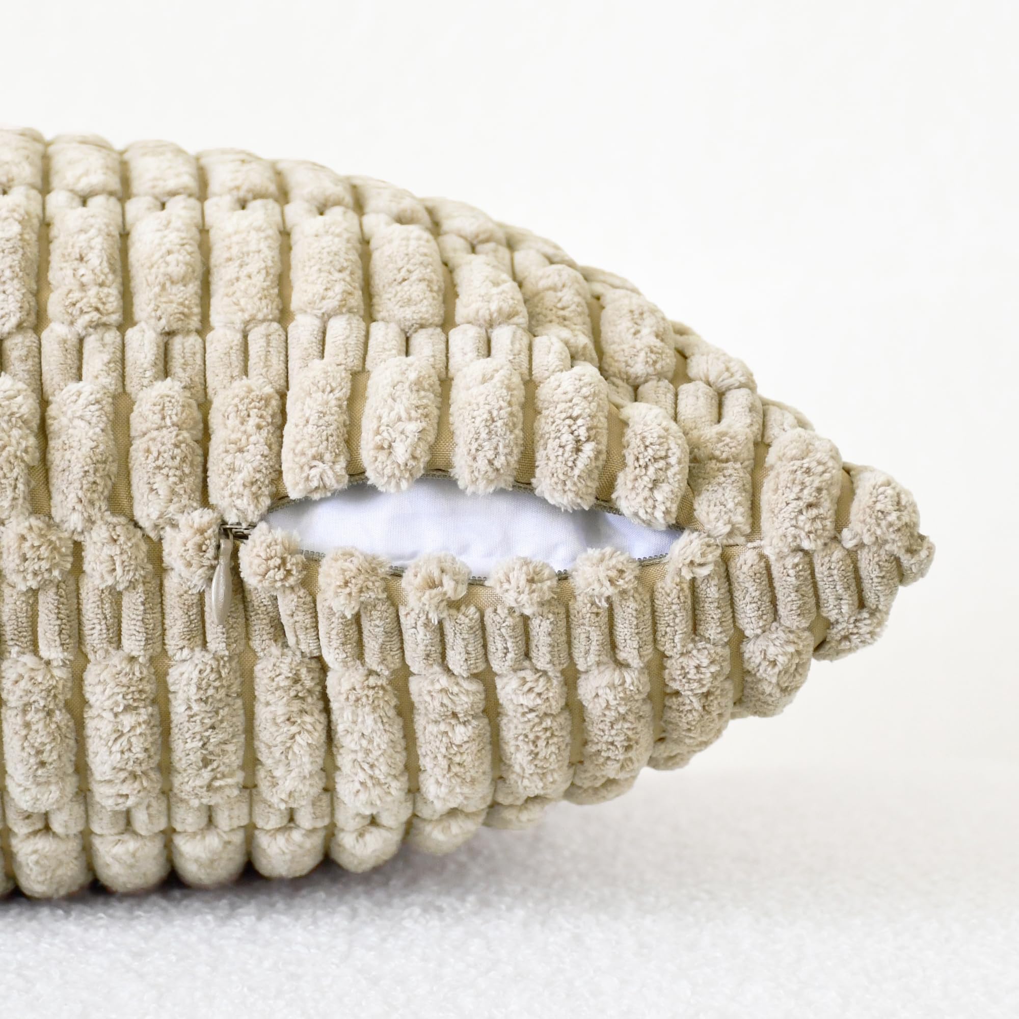 Foto 7 pulgar | Fundas De Cojín Calitime, Cómodas, De Pana, Bohemio, A Rayas - Venta Internacional.