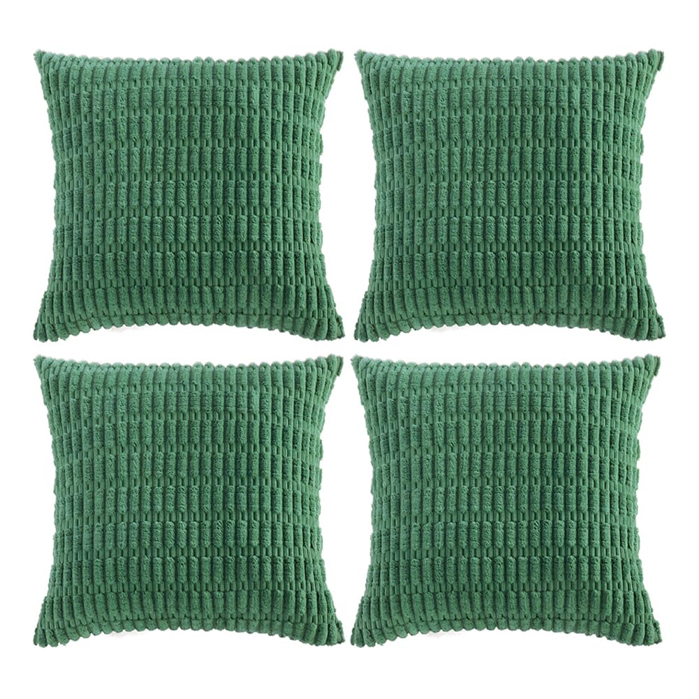 Fundas De Almohada Fancy Homi Green Decor De 35 X 35 Cm (paquete De 4) - Venta Internacional.