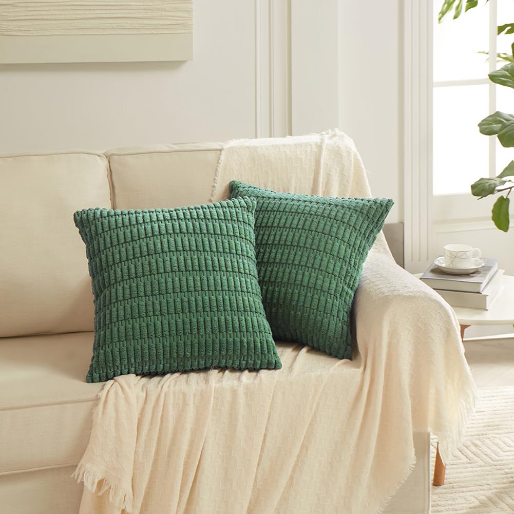 Foto 7 pulgar | Fundas De Almohada Fancy Homi Green Decor De 35 X 35 Cm (paquete De 4) - Venta Internacional.