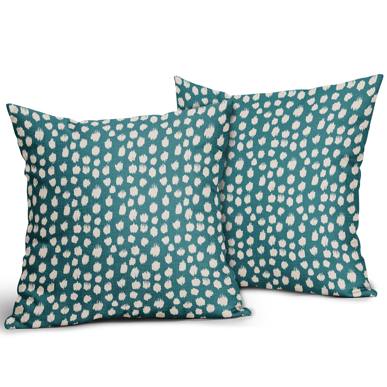 Foto 3 pulgar | Fundas De Almohada Sweetshow, Color Crema, 55 X 55 Cm, Juego De 2 Fundas De Algodón L - Venta Internacional.
