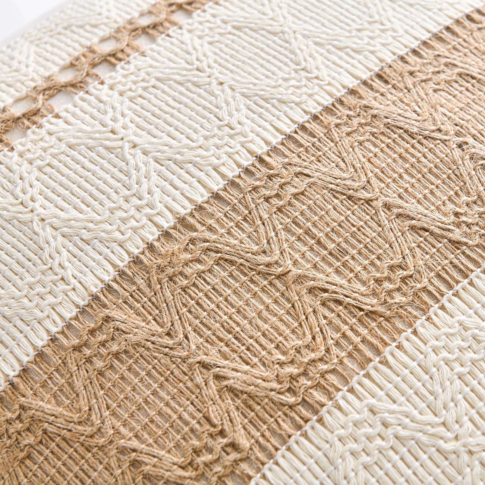 Foto 5 pulgar | Funda De Almohada Fancy Homi Boho, Color Neutro, 66 X 66 Cm, Algodón - Venta Internacional.