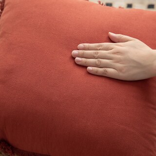 Foto 4 | Fundas De Almohada Mandioo De Algodón Neutro Con Flecos De 40 X 60 Cm, Juego De 2 - Venta Internacional.