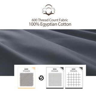 Foto 5 | Protectores De Almohada Shunjie.home, 100% Algodón, Satén De 600 Hilos, Paquete De 4 Unidades - Venta Internacional.