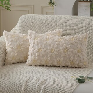 Foto 1 | Fundas De Almohada Dfxsz Para Primavera Y Verano, 30 X 50 Cm, Juego De 2 Flores Amarillas - Venta Internacional.