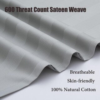 Foto 3 | Protectores De Almohada Shunjie.home, 100% Algodón, 600 Hilos, Satén, 20 X 26 Cm - Venta Internacional.