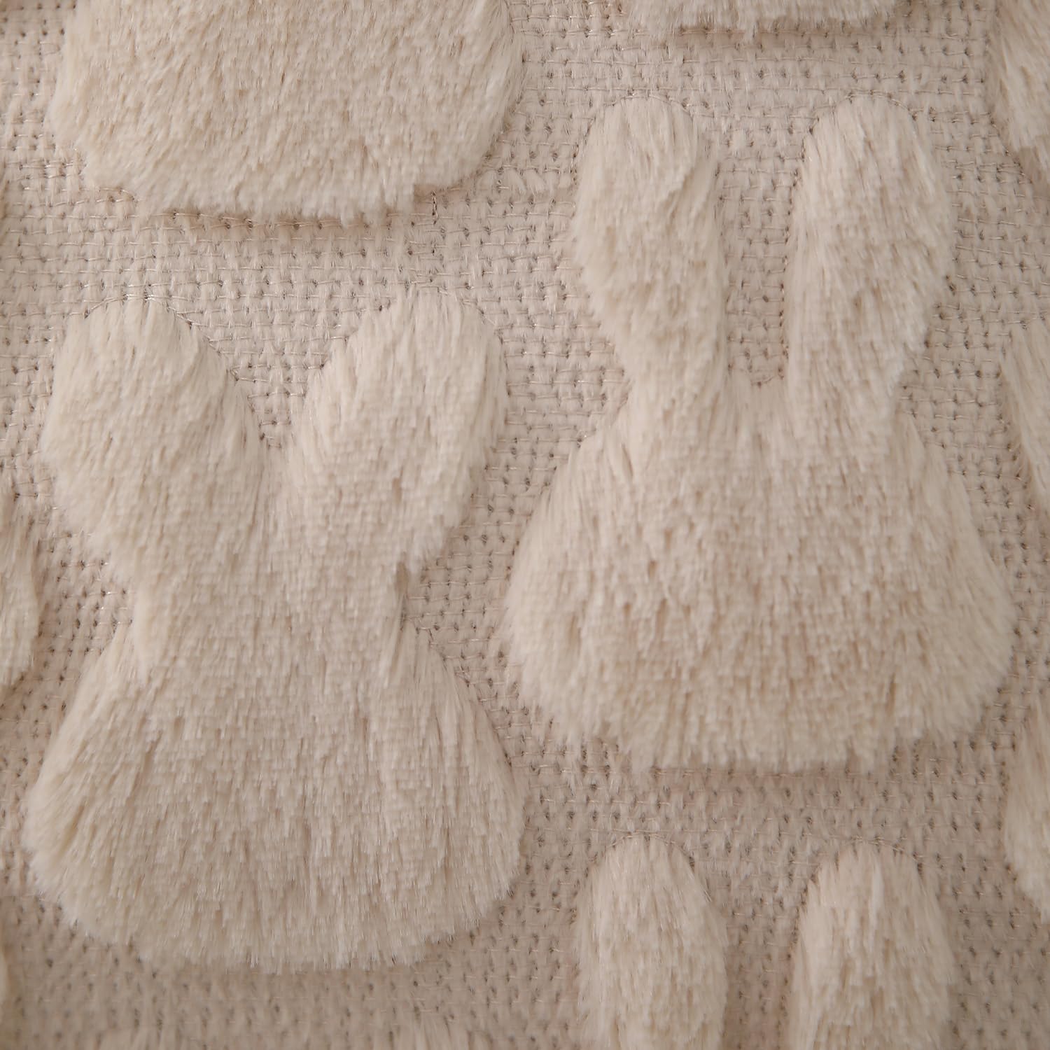 Foto 5 pulgar | Juego De 2 Fundas De Almohada Dfxsz Para Pascua, 50 X 50 Cm, Piel De Conejo De Color Beige - Venta Internacional.