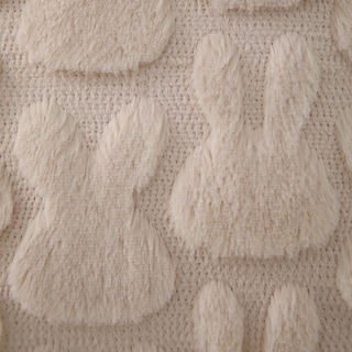 Foto 4 | Juego De 2 Fundas De Almohada Dfxsz Para Pascua, 50 X 50 Cm, Piel De Conejo De Color Beige - Venta Internacional.
