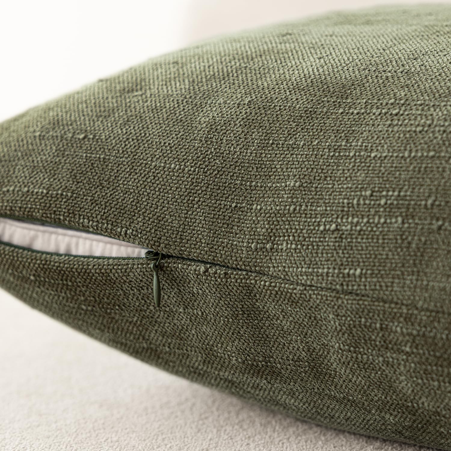 Foto 4 pulgar | Fundas De Almohada Foindtower De Felpilla Con Textura Suave, 50 X 50 Cm, Paquete De 2 - Venta Internacional.