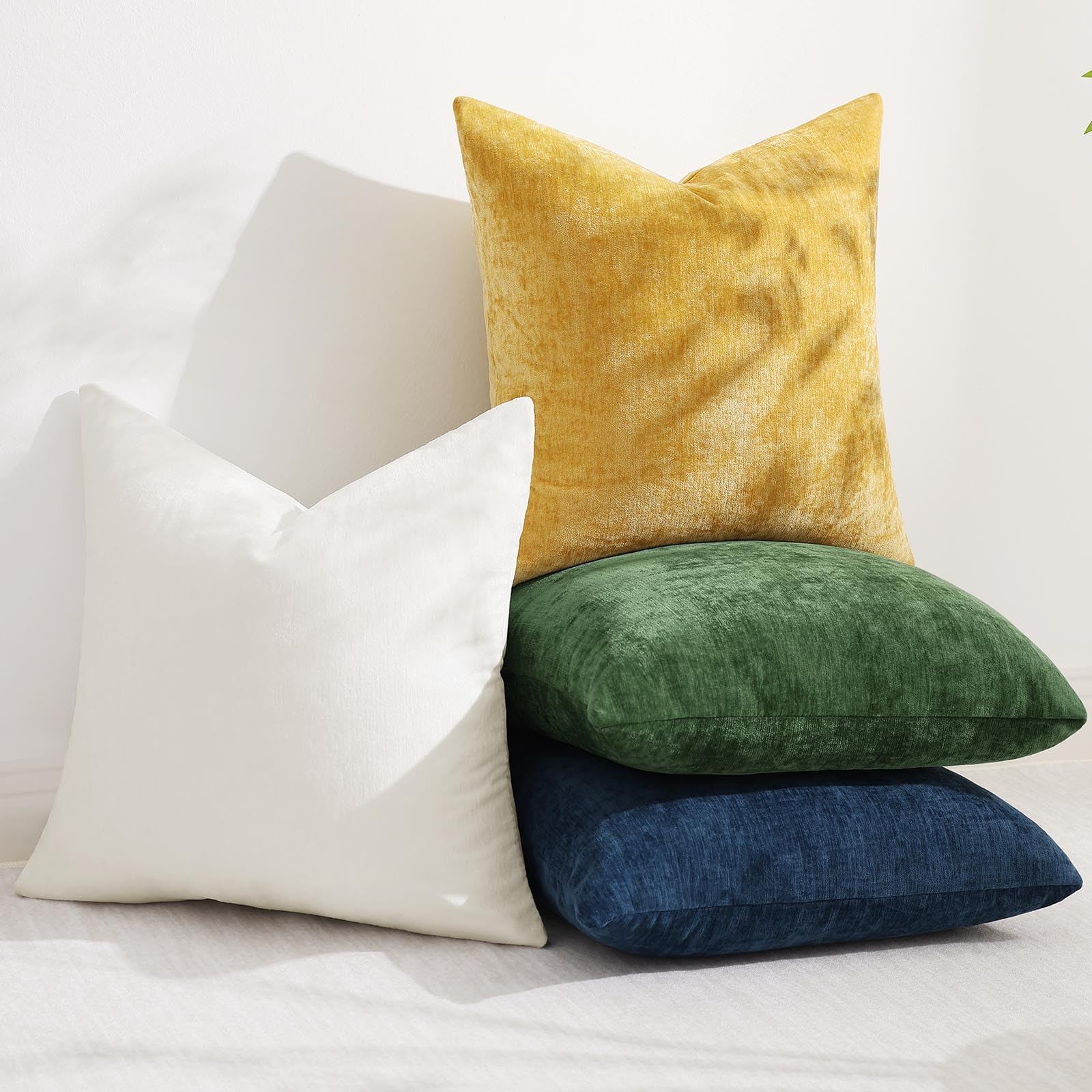Foto 5 | Fundas De Cojín Decoruhome Christmas, 60 X 60 Cm, Color Blanco Crema - Venta Internacional.
