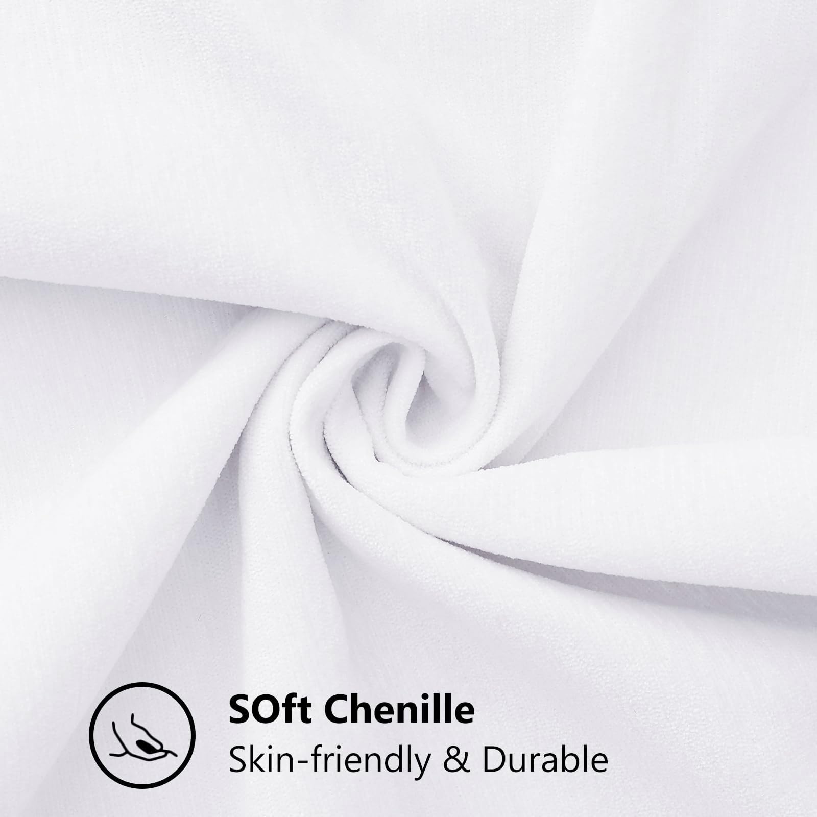 Foto 3 pulgar | Fundas De Cojín Decoruhome Chenille Soft Spring, 60 X 60 Cm - Venta Internacional.