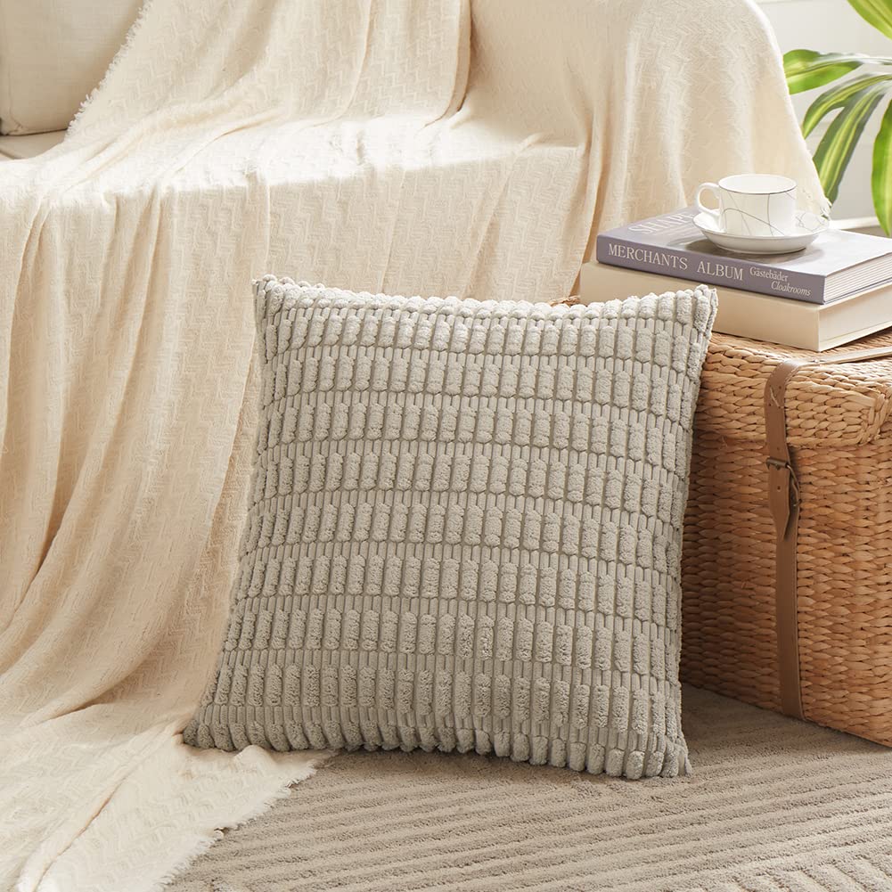 Foto 3 pulgar | Fundas De Almohada Fancy Homi Neutral Euro Decor, 71 X 71 Cm, Paquete De 4 - Venta Internacional.