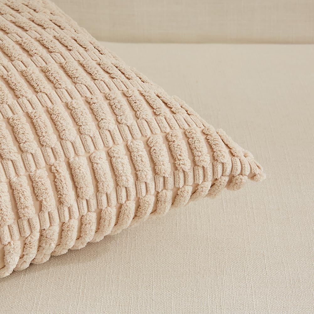 Foto 5 pulgar | Fundas De Almohada Fancy Homi Neutral Euro Decor, 71 X 71 Cm, Paquete De 4 - Venta Internacional.