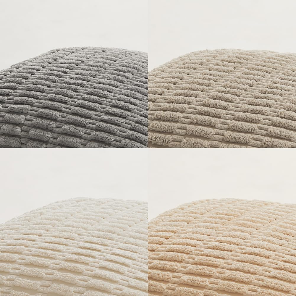 Foto 6 pulgar | Fundas De Almohada Fancy Homi Neutral Euro Decor, 71 X 71 Cm, Paquete De 4 - Venta Internacional.