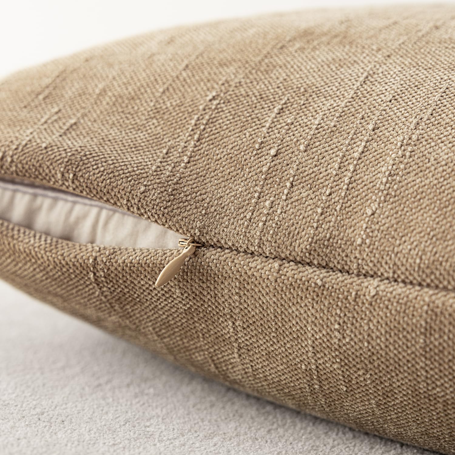 Foto 4 pulgar | Fundas De Almohada Foindtower De Felpilla Texturizada, 45 X 45 Cm, Paquete De 2 - Venta Internacional.