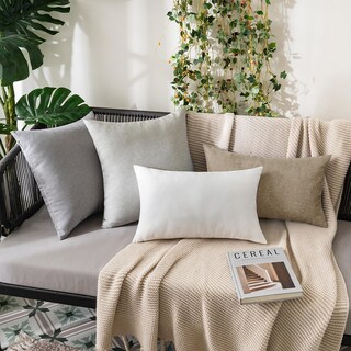 Foto 4 | Fundas De Almohada Miulee Decorativas Para Exteriores, Impermeables, 50 X 50 Cm - Venta Internacional.