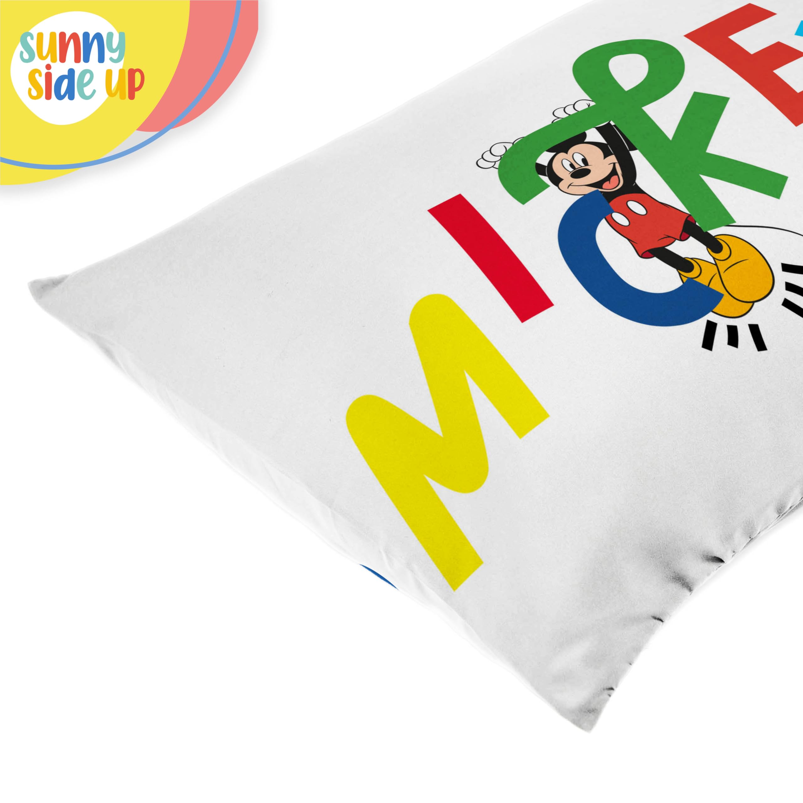 Foto 7 pulgar | Funda para Almohada Estándar Sunny Side Up Disney Mickey Mouse Reversible 2 Piezas - Venta Internacional