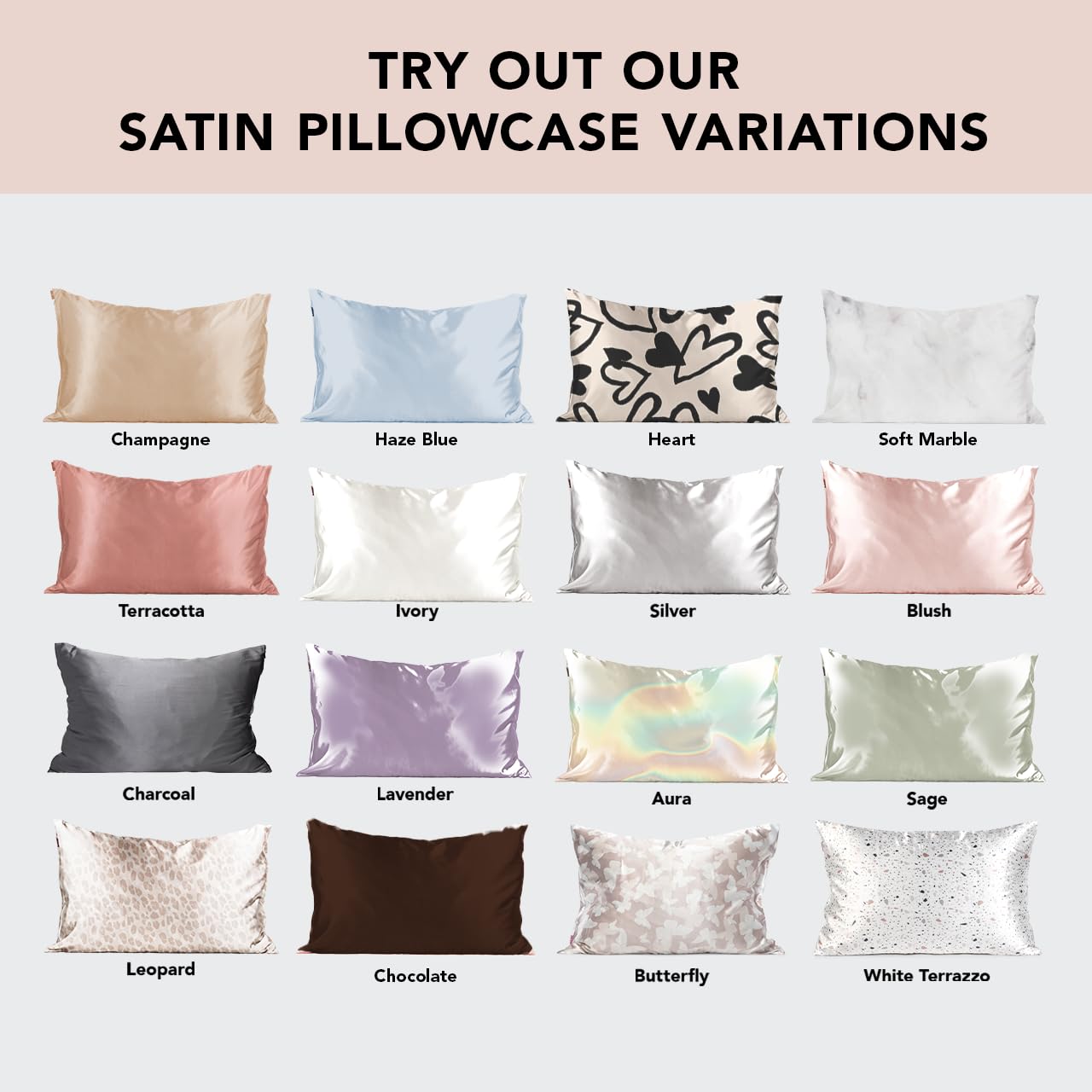 Foto 6 | Funda De Almohada De Satén Kitsch Softer Than Silk Queen Sage Green - Venta Internacional.
