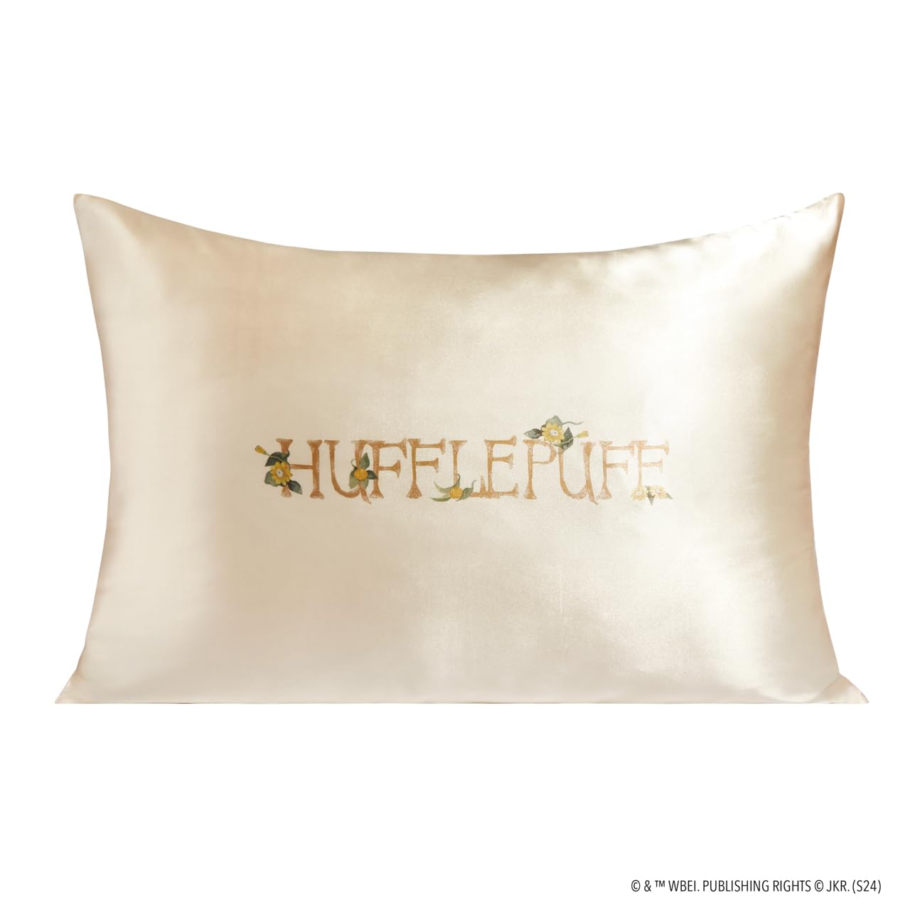Foto 3 | Funda De Almohada Kitsch X Harry Potter Hufflepuff Satin Queen - Venta Internacional.