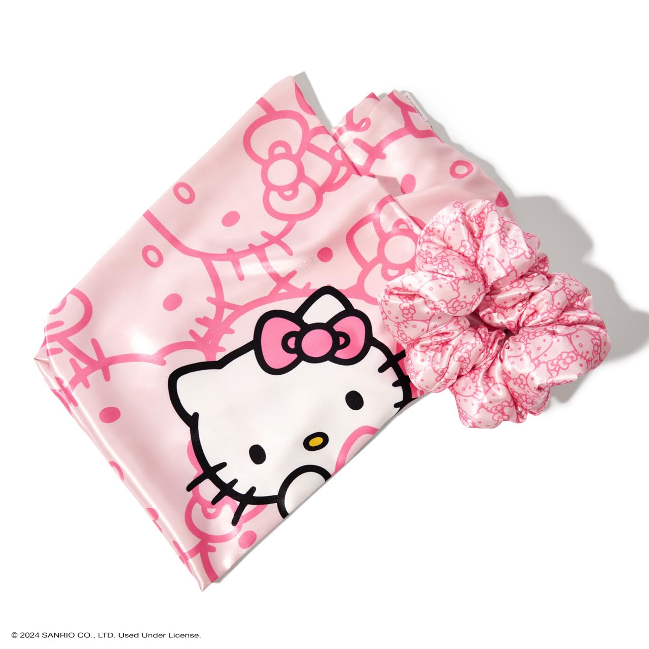 Foto 4 pulgar | Set De Fundas De Almohada Kitsch Hello Kitty Satinadas Con Coleteros - Venta Internacional.