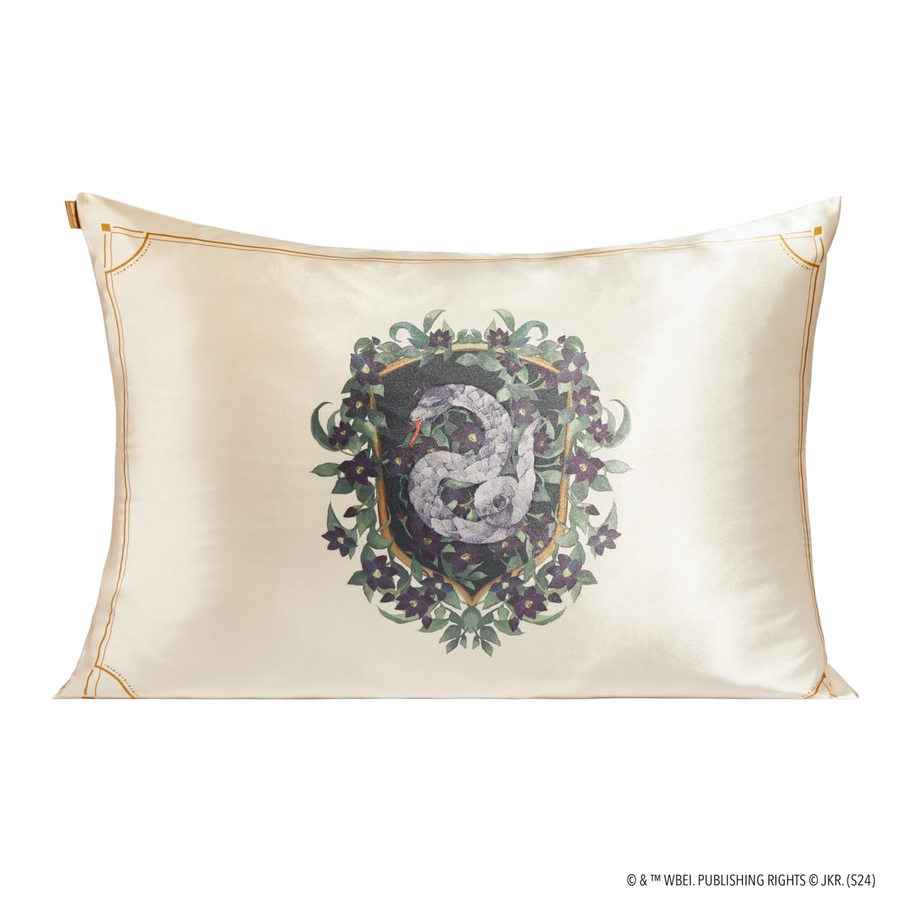 Foto 2 | Funda De Almohada Kitsch X Harry Potter Slytherin Satin Queen/standard - Venta Internacional.