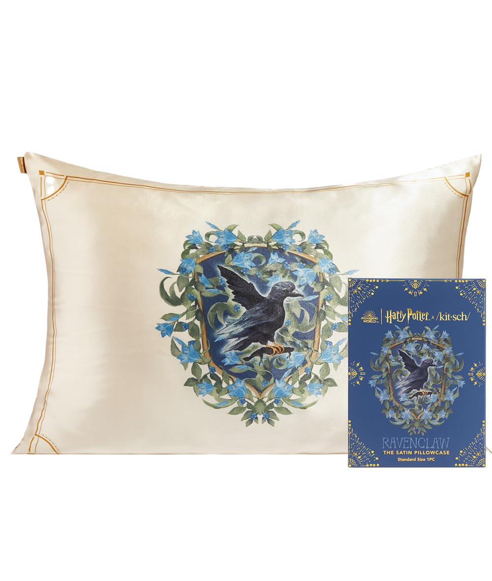 Foto 1 | Funda De Almohada Kitsch X Harry Potter Ravenclaw Satin Queen - Venta Internacional.