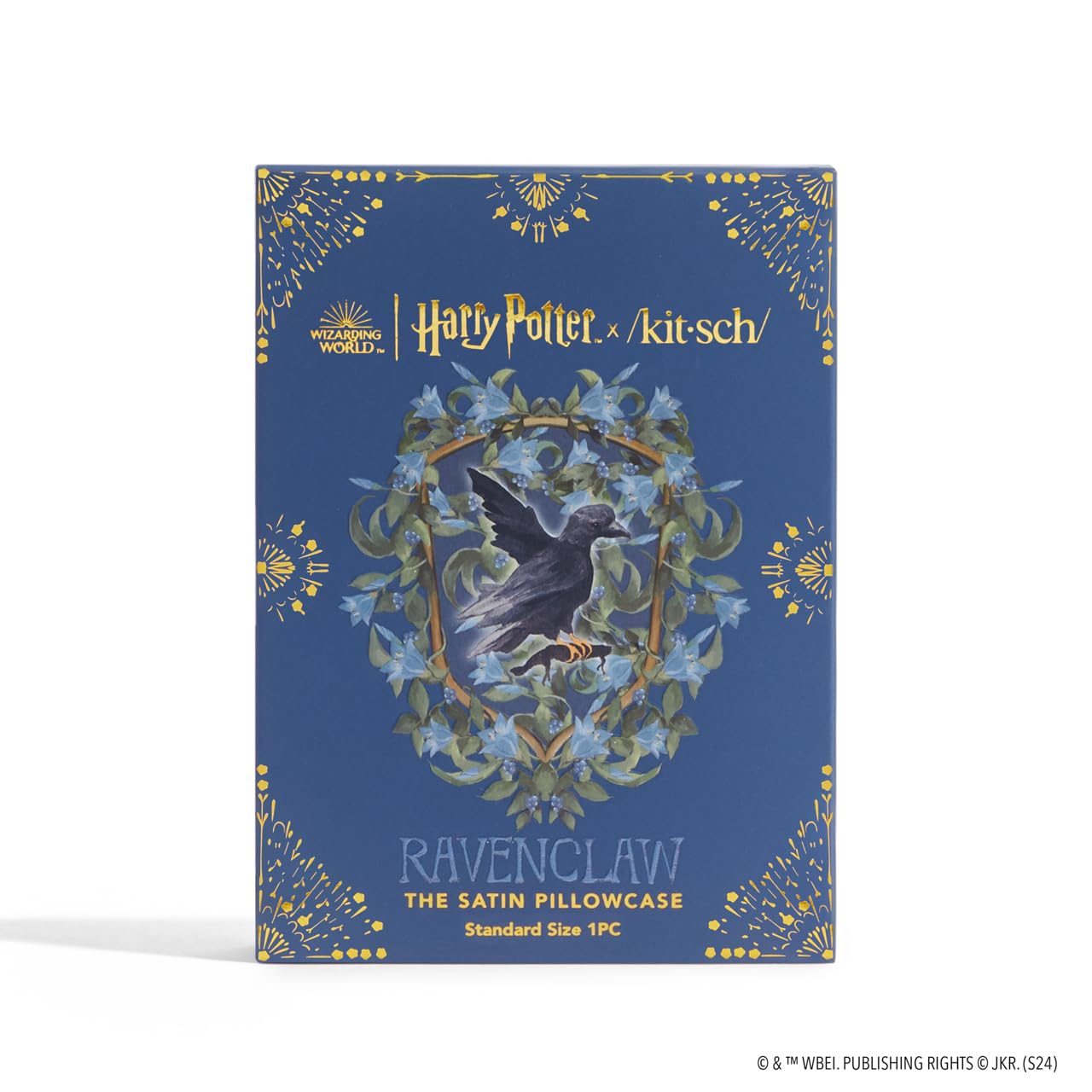 Foto 4 | Funda De Almohada Kitsch X Harry Potter Ravenclaw Satin Queen - Venta Internacional.