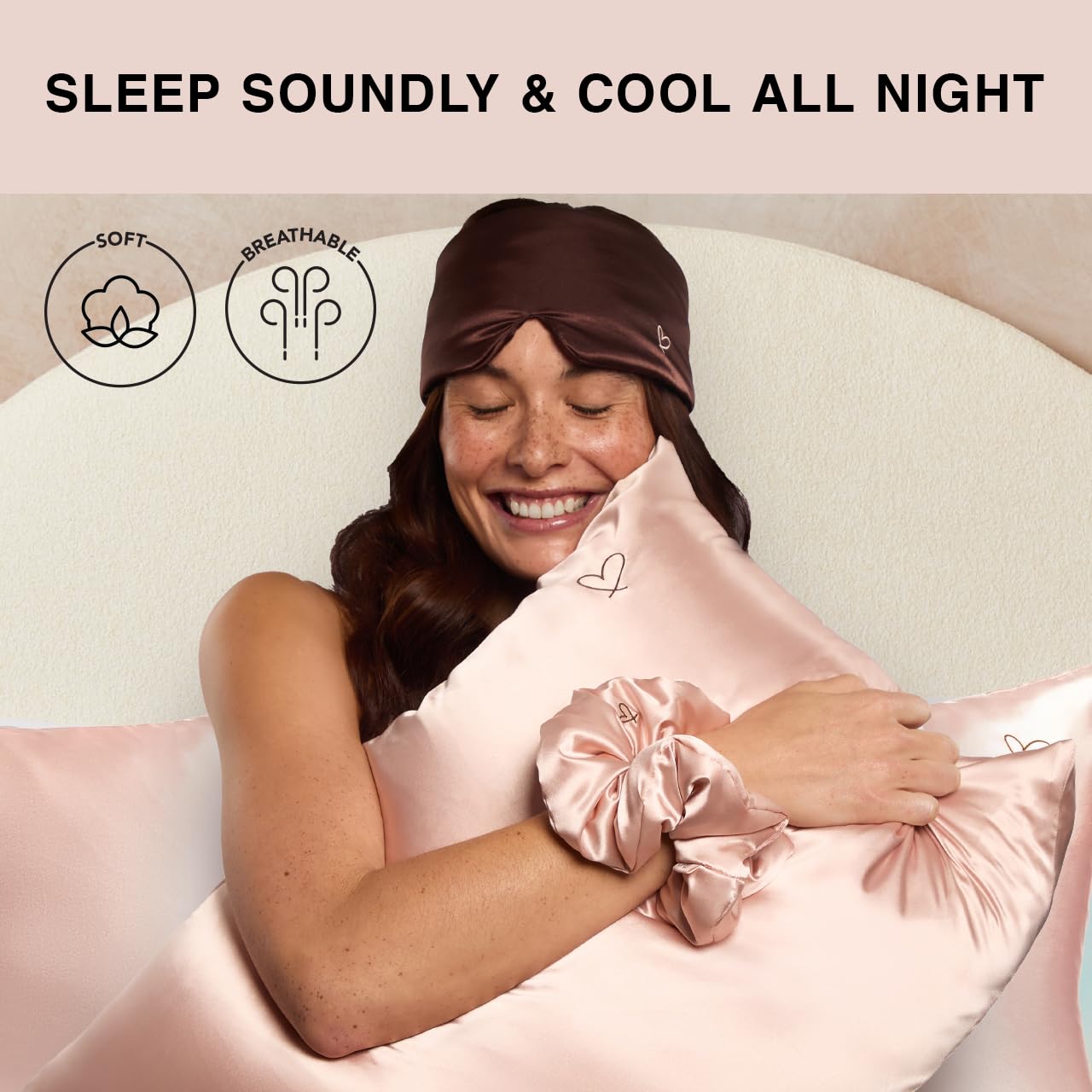 Foto 5 pulgar | Set De Cama Kitsch Nighttime Renewal Con Funda De Almohada Satinada - Venta Internacional.