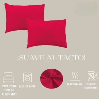 Foto 3 | Fundas De Almohada Premium Xtellar De 2800 Hilos Estandar, Set De 2