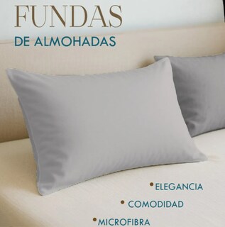 Foto 2 | Fundas De Almohada Premium Xtellar De 2800 Hilos Estandar, Set De 2