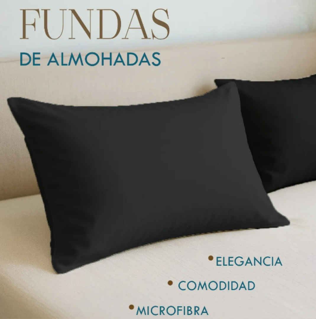 Foto 3 pulgar | Fundas De Almohada Premium Xtellar De 2800 Hilos Estandar, Set De 2