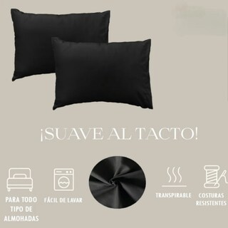 Foto 3 | Fundas De Almohada Premium Xtellar De 2800 Hilos Estandar, Set De 2