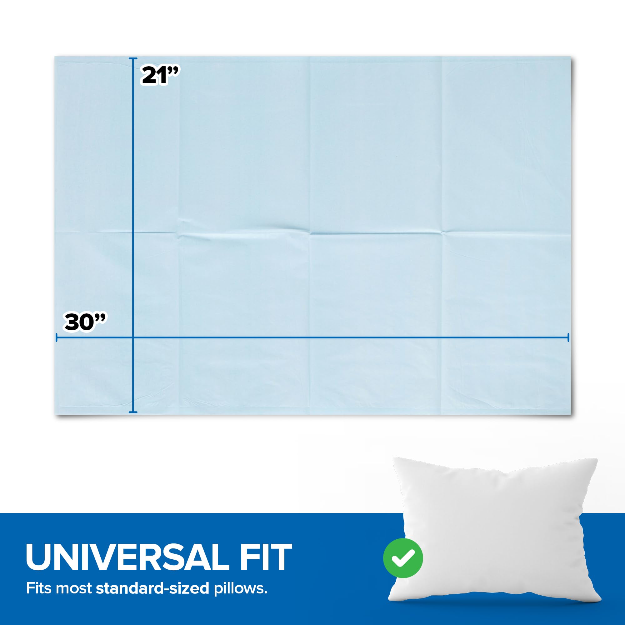Foto 4 pulgar | Fundas De Almohada Desechables Stock Your Home, 100 Unidades - Venta Internacional.