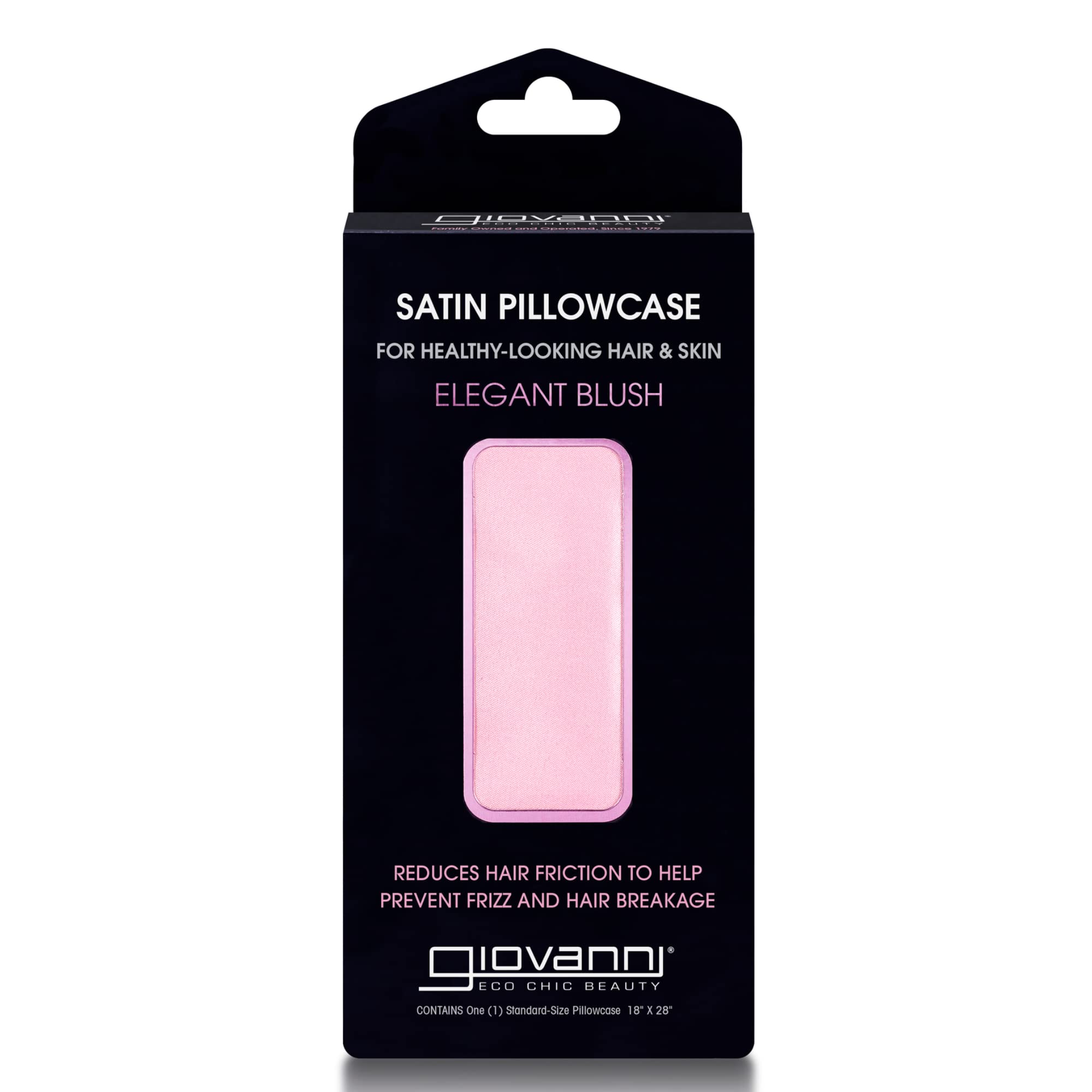Foto 2 pulgar | Funda de Almohada de Satén Giovanni Blush Rojo - Venta Internacional