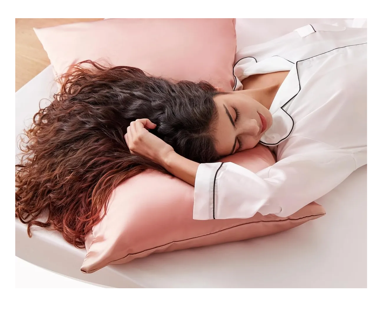 Foto 4 pulgar | 2pz Fundas De Almohada Estandar De Satén Y Sedosas  Cómodas Color Jade