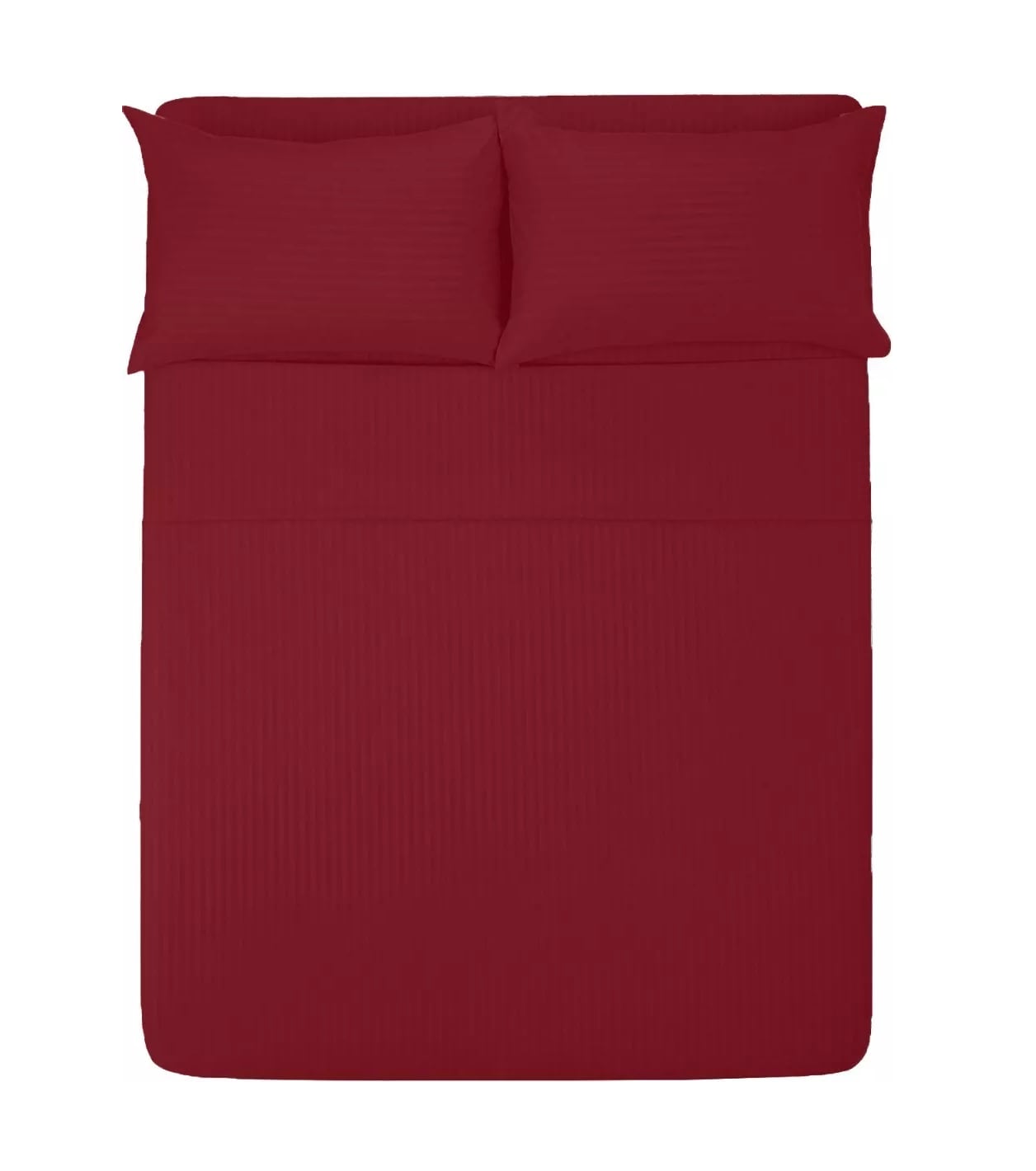 Sábana Matrimonial y Fundas para Almohada Malubero color Rojo 4 Piezas $969