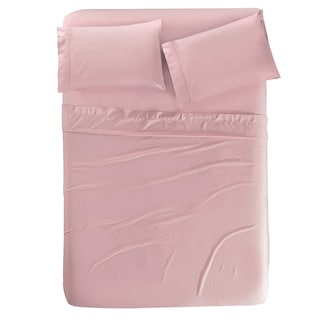 Foto 1 | Juego de Sábanas Soul Matrimonial color Rosa Suave al Tacto