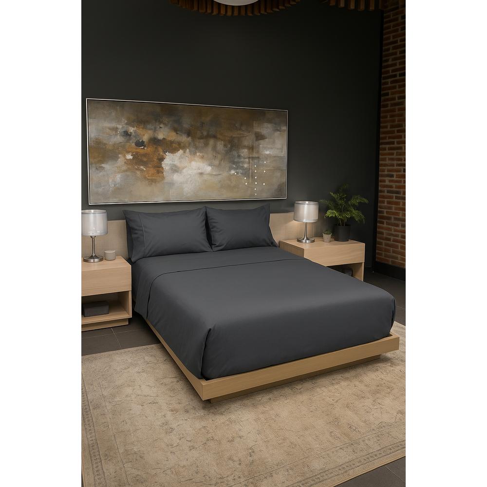 Foto 4 pulgar | Sábana Pily Home King Size Gris Oxford