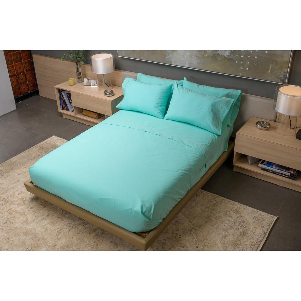Foto 4 pulgar | Sábana Pily Home Matrimonial Aqua