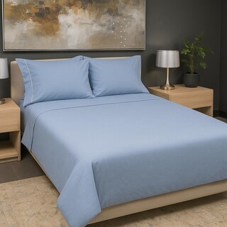 Foto 3 | Sábana Pily Home Individual Azul Cielo