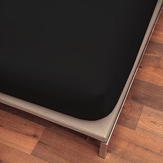 Foto 4 | Sábanas Solid Negro | King Size