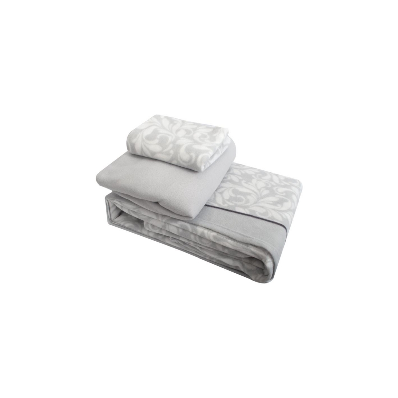 Foto 4 pulgar | Juego De Sábanas Polar Ponza Grey-s0099a De 1,5 Plazas, Color Polar Sheave - Venta Internacional.