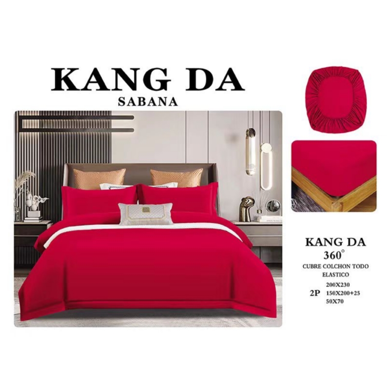 Juego De Sábanas Game King, 200 Hilos, Multicolor - Venta Internacional.