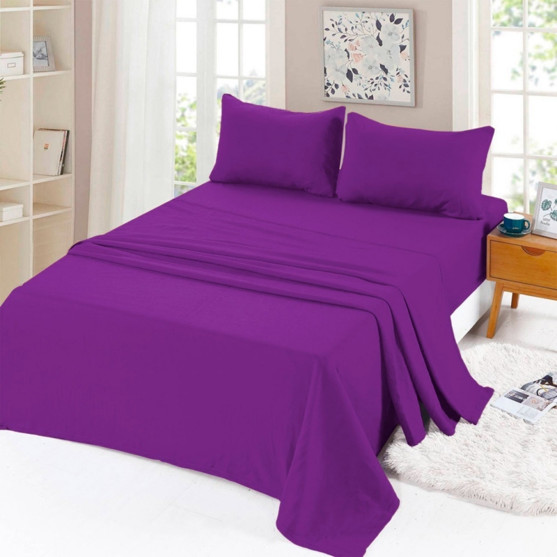 Foto 1 | Juego De Sábanas Polar Saves 2.0 (queen) Game Purple Polyester - Venta Internacional.