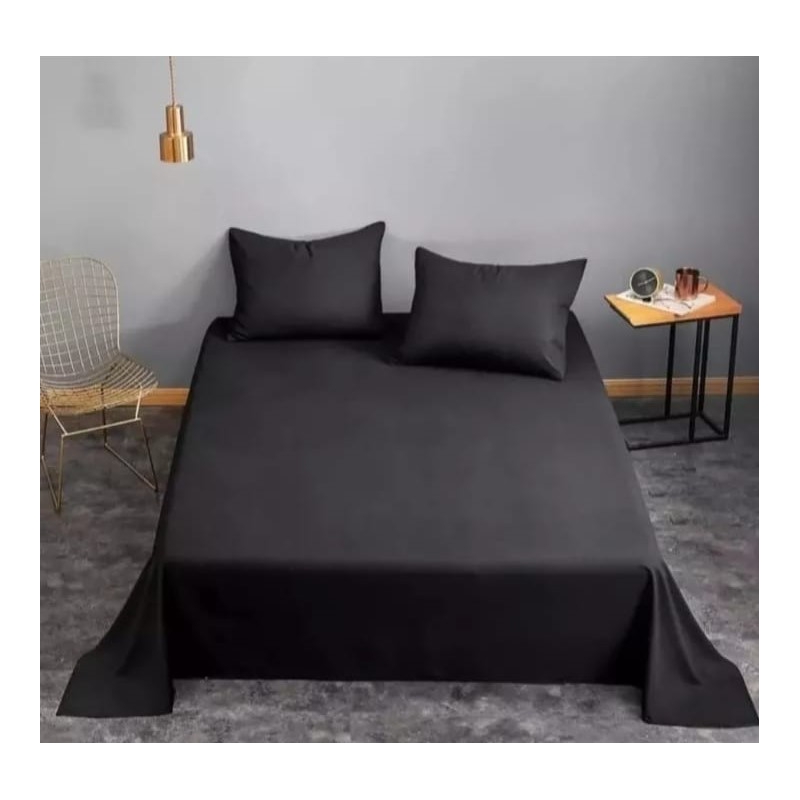 Juego De Sábanas Alejred Savannah Summer Black Algodón - Venta Internacional.