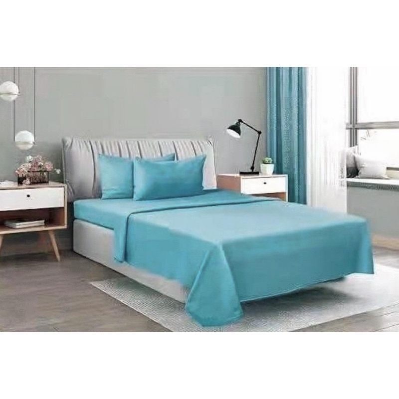 Foto 1 | Juego De Sábanas De Invierno Tamaño King, Tela Polar, Color Celeste - Venta Internacional.