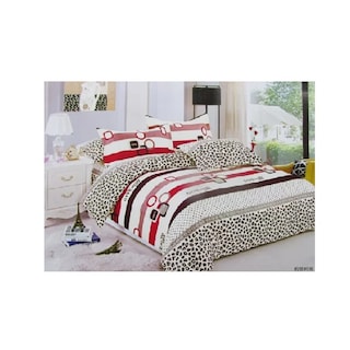 Foto 1 | Juego De Sábanas De 200 Hilos Para 2 Plazas Y 4 Piezas, Color Blanco - Venta Internacional.