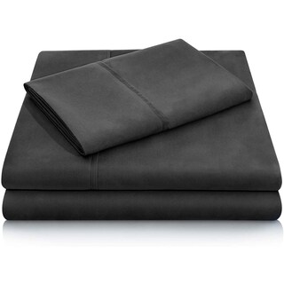 Foto 1 | Juego De Sábanas King Size, 200 Hilos, 100% Algodón, Color Negro - Venta Internacional.