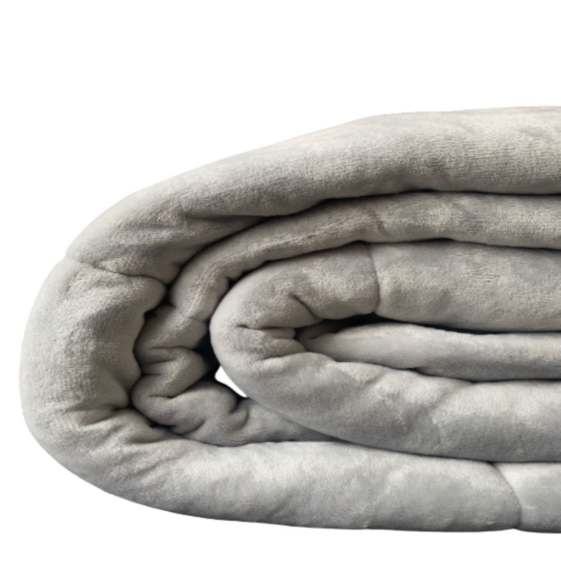 Foto 4 pulgar | Colcha Sherpa Chipror, 1 1/2, Gris, 160 X 230 Cm, Más Almohada - Venta Internacional.